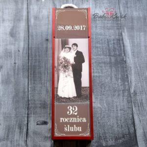 Skrzynka drewniana pudełko premium na alkohol na wino ślub wesele z napisem i/lub zdjęciem.
