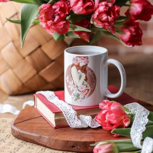 Kubek z nadrukiem Kobieta w ciąży Prezent Babyshower Gratulacje