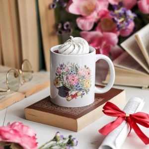 Kubek z nadrukiem Magister Prezent na obronę Gratulacje