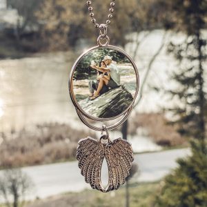 Zawieszka do samochodu skrzydła anioła