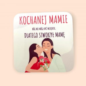 Magnes na lodówkę ze zdjęciem Dzień mamy Kochanej Mamie