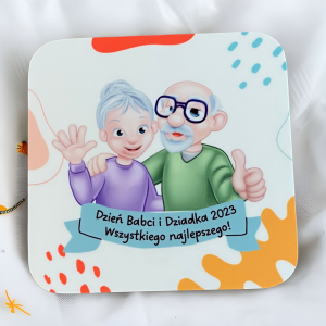 Magnes na lodówkę ze zdjęciem Dzień Babci i Dziadka Dzień Babci i Dziadka 2023