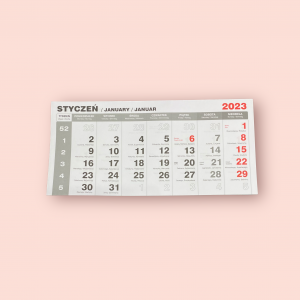 Kalendarium Kalendarz Wkład do kalendarza 2023