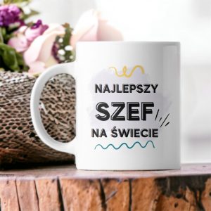 Kubek z nadrukiem dla Szefa Najlepszy Szef na świecie