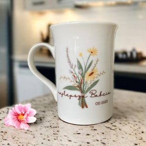Kubek ze zdjęciem Dla Babci Na dzień Babci Porcelanowy