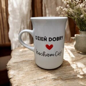 kubek na dzień dobry